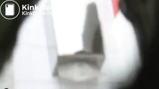 Hidden toilet pissing and shit