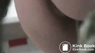 Hidden toilet pissing and shit