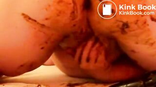 Butt Plug Toying Ends Messy