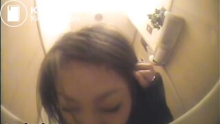 japanese girls vomit in restroom