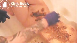 18yo alldoing Nina, part3, tasting shit 1st time!!