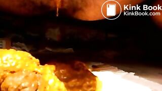 scat dumping on the debonairblog magzine gal