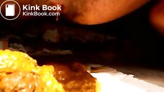 scat dumping on the debonairblog magzine gal