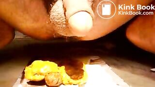 scat dumping on the debonairblog magzine gal