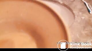 Exotic Girl Shits In A Bowl