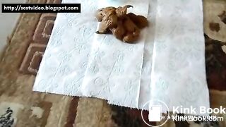 Amateur Teen Shits On Toilet Paper