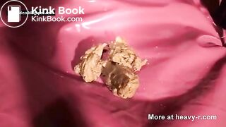 Hairy Teen Pissing, Shitting, and smearing SCAT