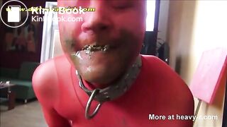 Scat Clave In Red Nylons