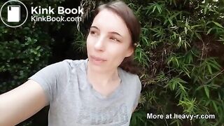 Outdoor Pooping Selfie From Teen