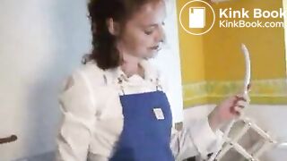 Scat - Ness & Lucy - Lucy shitting enema with whinempg