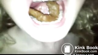 Young Teen Eats Scat