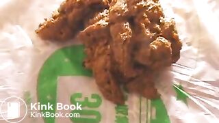 Japanese shitting, smearing and eating