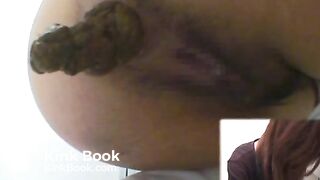 Asian Woman STRUGGLING Big one