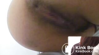 Asian Woman STRUGGLING Big one