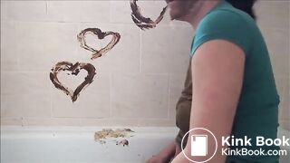 very dirty scat woman