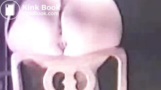 » Vintage pooping huge turd