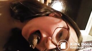 Teen scat first time