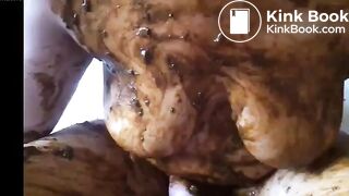 amateur covered in shit and fingered