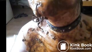 amateur covered in shit and fingered