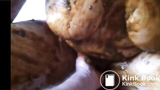 amateur covered in shit and fingered