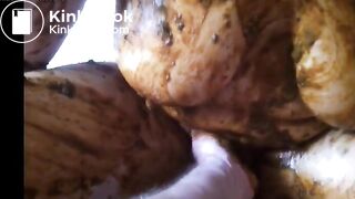 amateur covered in shit and fingered