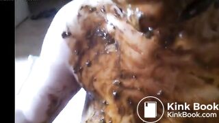 amateur covered in shit and fingered