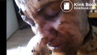 amateur covered in shit and fingered