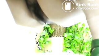 Asian Teens On The Toilet