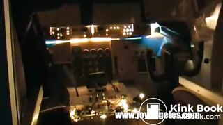 ana shitting on a plane