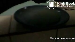 Black girl takes a dump on a platemp4