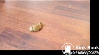 Woman Farting With Some Poop