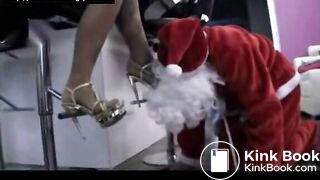 Santa Punished With Piss And Shit