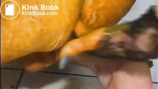 Shit Eating Lingerie Blonde