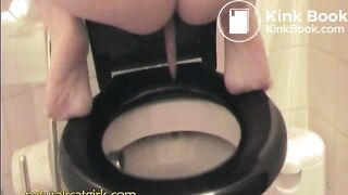 Pooping In The Toilet