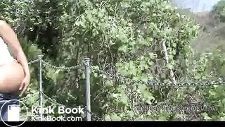 College Girl Kisha Pooping In The Park