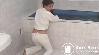 Drunk Girl Shits Her Panties