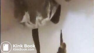 amator wife shits with pantyhose and thong on