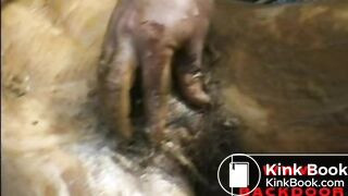 Skinny Scat Slut Covered With Shit Part 4