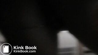 long snake out of ebony ass