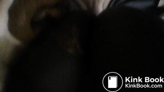 long snake out of ebony ass