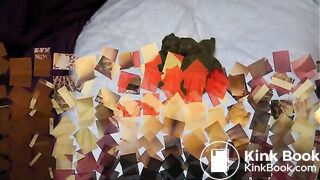 Big load of shit in sissy outfit