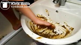 Shitting In The Bathroom Sink