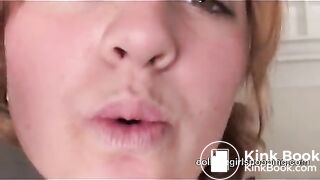 Plump college girl Fern farts and shits in toilet - Scat Video Collection