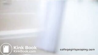 Beautiful college girl Denver shitting in the bath - Scat Video Collection