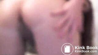 Gorgeous girl dancing and pooping