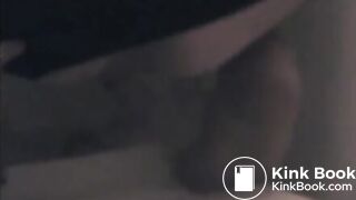 Amateur girl shitting in the public toilet - Scat Video Collection