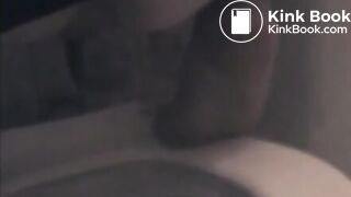 Amateur girl shitting in the public toilet - Scat Video Collection