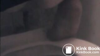 Amateur girl shitting in the public toilet - Scat Video Collection