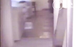 Jamie Gillis and his slave Carol (Walking Toilet)