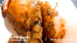 Extreme Messy Scat Toying